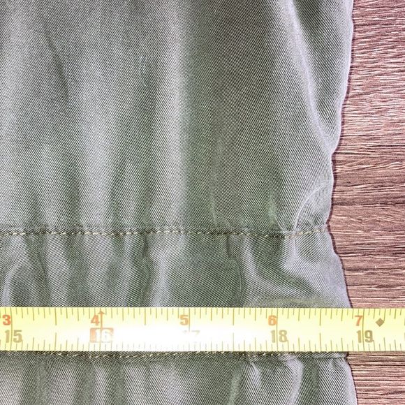 Womens Large Velvet Heart ARTEMIS SLEEVELESS CROSSOVER VEST Military Green - Picture 9 of 11